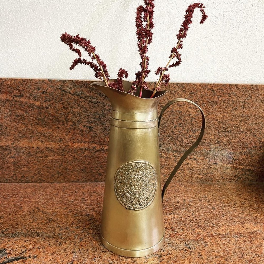 VINTAGE BRASS PITCHER